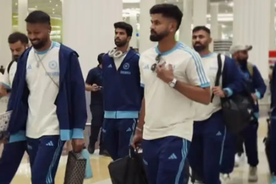 মিছন চেম্পিয়নছ ট্ৰফীৰ বাবে ডুবাইত উপস্থিত টিম ইণ্ডিয়া...