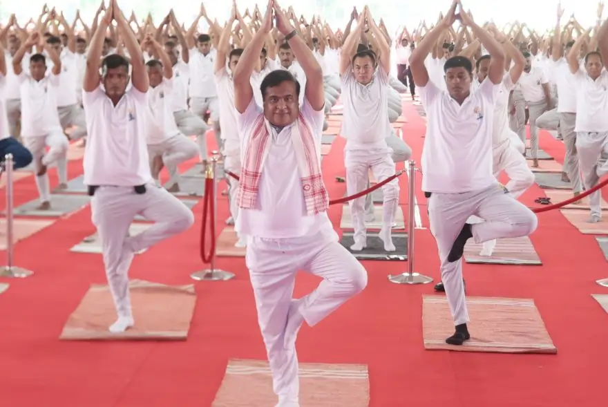 আন্তৰ্জাতিক যোগ দিৱস