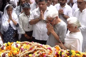 শোকাকুল পৰিৱেশত অন্ত্যেষ্টিক্ৰিয়া সম্পন্ন পাইলট সুমিত সভাৰৱালৰ