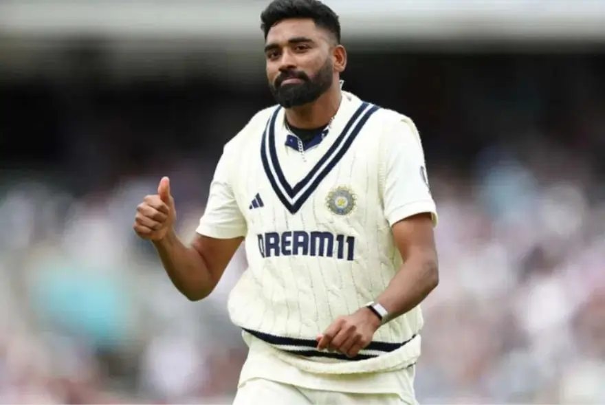 মহম্মদ ছিৰাজে লাভ কৰিলে আই চি চিৰ পৰা বিশেষ বঁটা… কেৰিয়াৰত প্ৰথমবাৰৰ বাবে বৃহৎ সাফলতা অৰ্জন