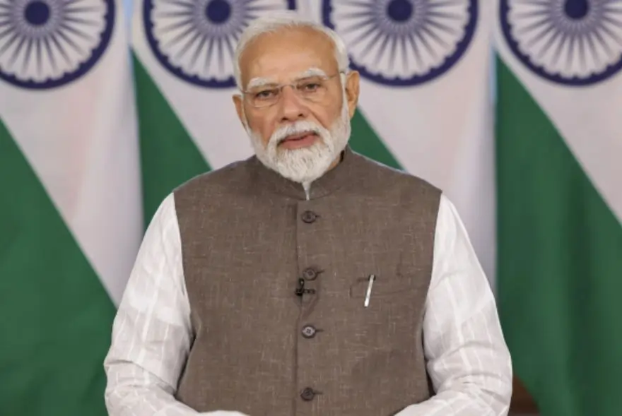 নেপালৰ প্ৰধানমন্ত্ৰী সুশিলা কাৰ্কিৰ সৈতে বাৰ্তালাপ প্ৰধানমন্ত্ৰী মোদীৰ